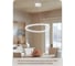 Люстра подвесная с пультом Citilux TRIO LED Белая CL215B050 22