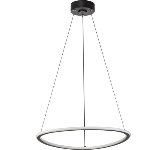 Люстра подвесная с пультом Citilux TRIO LED Чёрная CL215B051