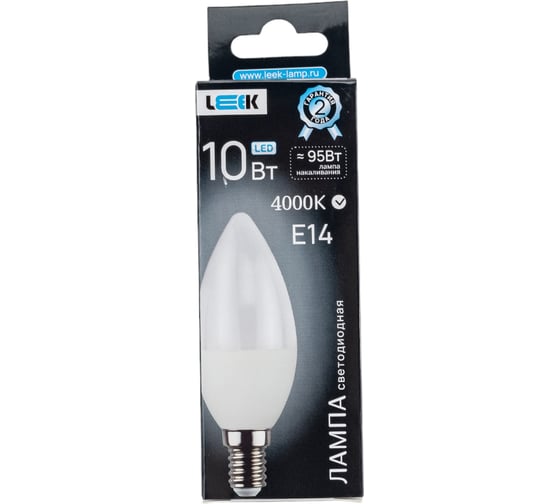 Светодиодная лампа LEEK LE SV LED 10W 4K E14 JD 100 LE010502-0204