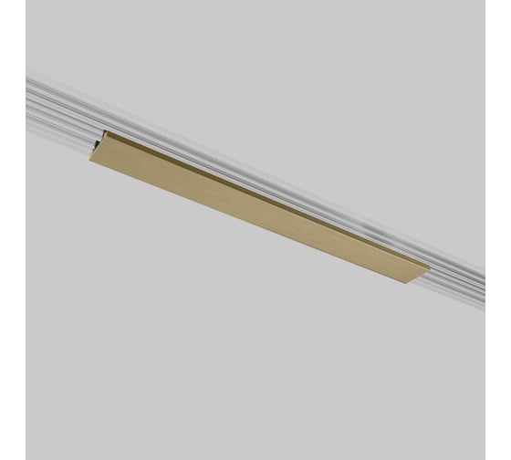 Декоративная накладка Elektrostandard Brass Line для шинопровода 20см 85232/00 латунь a069860