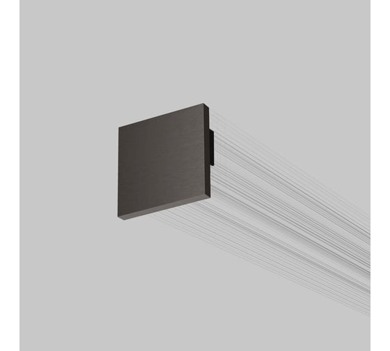 Заглушки Elektrostandard Titan Line для накладного шинопровода 2шт 85230/00 титан a069724 1