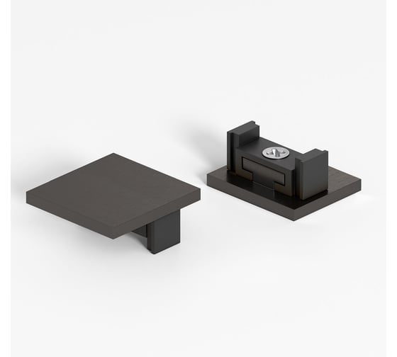 Заглушки Elektrostandard Titan Line для накладного шинопровода 2шт 85230/00 титан a069724