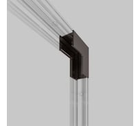 Коннектор угловой внутренний Elektrostandard Titan Line для накладного шинопровода 85225/00 титан a069717