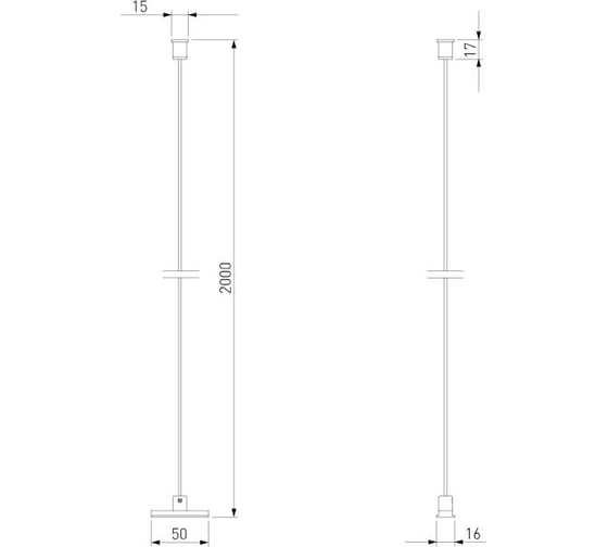 Набор для подвеса Elektrostandard Brass Line 85226/00 латунь a069704