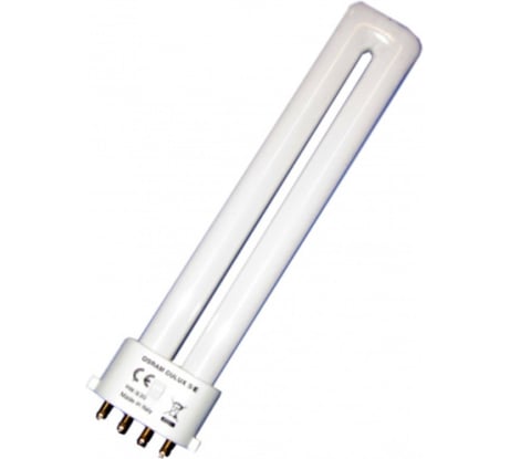 Компактная люминесцентная лампа OSRAM DULUX S-E 9Вт 4000К 2G7 9W/840 10x1 4099854123825