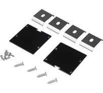 Заглушка торцевая Jazzway для профиля PAL5050 BLACK (черный) (набор 2шт) 5058910