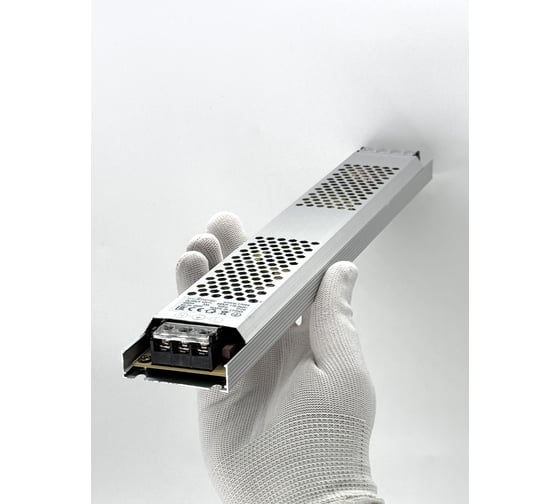 Блок питания для светодиодной ленты truEnergy 12V, 400W, IP20, алюминий, 358x53x22мм 17099