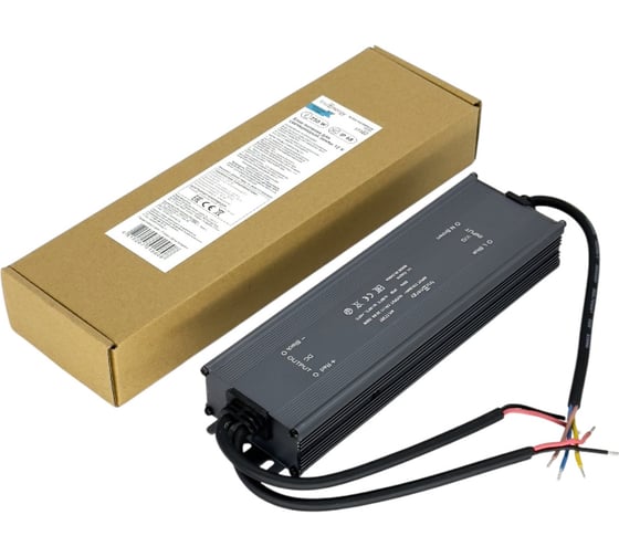 Блок питания для светодиодной ленты truEnergy 12V, 250W, IP68, алюминий, 235x75x36мм 17307