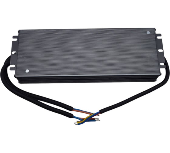 Блок питания для светодиодной ленты truEnergy 12V, 300W, IP68, алюминий, 265x90x36мм 17308