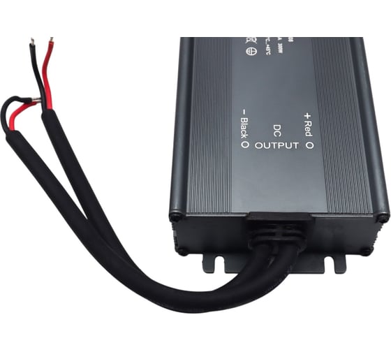 Блок питания для светодиодной ленты truEnergy 12V, 300W, IP68, алюминий, 265x90x36мм 17308
