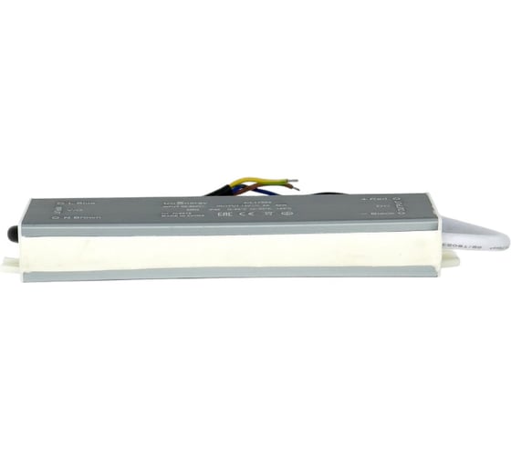 Блок питания для светодиодной ленты truEnergy 12V, 60W, IP68, алюминий, 170x40x22мм 17303