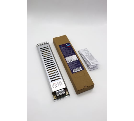 Блок питания для светодиодной ленты truEnergy 24V, 150W, IP20, алюминий, 250x53x22мм 17589