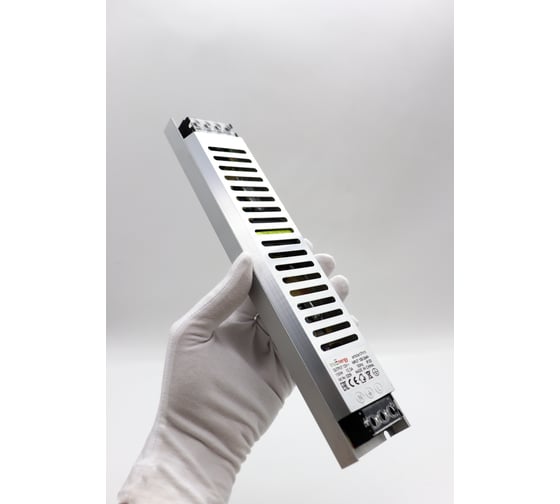Блок питания для светодиодной ленты truEnergy 12V, 150W, IP20, алюминий, 250x53x22мм 17111