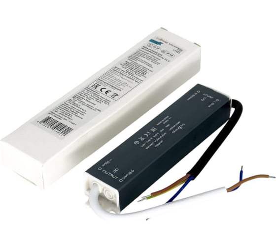 Блок питания для светодиодной ленты truEnergy 24V, 25W, IP68, алюминий, 140x30x20мм 17351