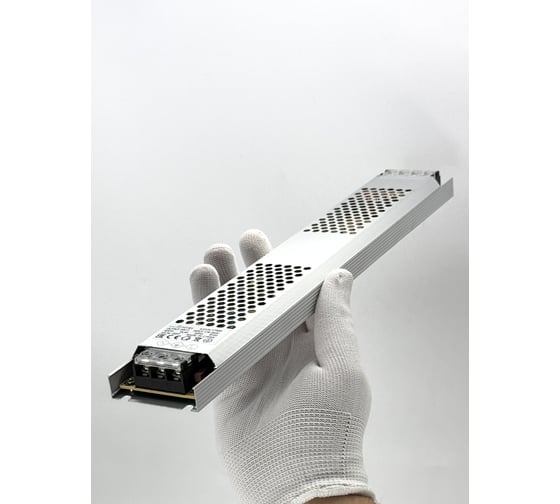 Блок питания для светодиодной ленты truEnergy 24V, 400W, IP20, алюминий, 358x53x22мм 17585