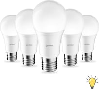 Светодиодная лампа Geniled Энергосберегающая E27 A65 16Вт 3000K 90Ra Груша 5 шт 01374_3000_5