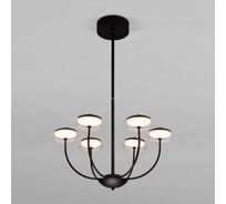 Потолочный светодиодный светильник Eurosvet Fungo со стеклянными плафонами 50388 LED черный a068861