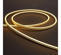 Неон ELEGANZ 24В 7Вт/м 3000К, IP65, Светодиодная лента 6х12мм, шаг резки - 5см, 5м бухта, EL-N24-96WW