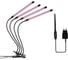 Фитосветильник светодиодный на прищепке Фарлайт 12 Вт 4 голвы с таймером сине-красный спектр FAR002418 1