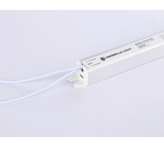 Блок питания ультратонкий для светодиодной ленты Ambrella Light 24V 24W 1A IP20 185-260V ILLUMINATION GS8622