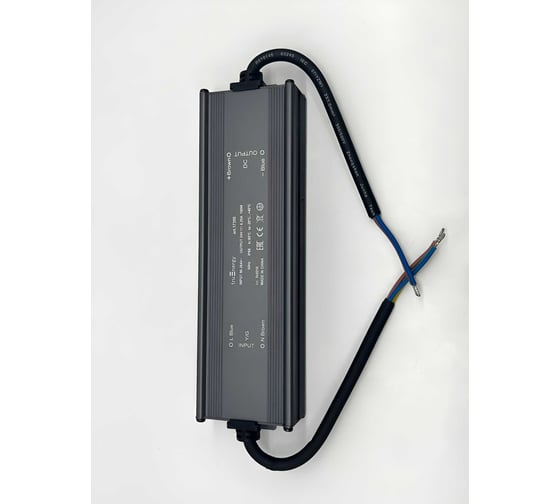 Блок питания truEnergy для светодиодной ленты 24V 150W IP68 алюминий 202x55x30мм 17355
