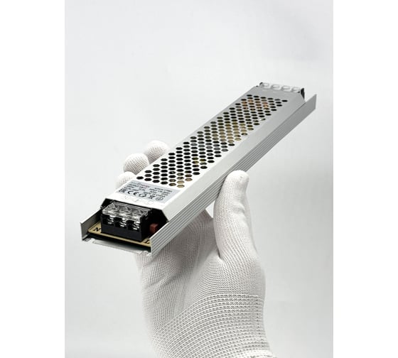 Блок питания truEnergy для светодиодной ленты 24V 300W IP20 алюминий 282x53x22мм 17583