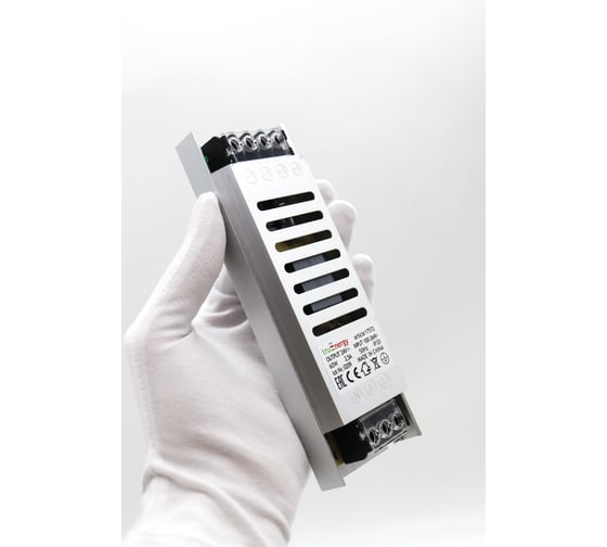 Блок питания truEnergy для светодиодной ленты 24V 60W IP20 алюминий 150x53x22мм 17572