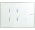 Сенсорная панель управления Legrand KNX Axolute 6-канальная, прозрачное стекло HS4657M3KNX 1