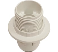 Патрон DORI Е-14, пластиковый с кольцом (белый) 50шт 1045250