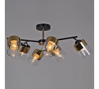 Потолочная люстра ReLuce 11555-0.3-06 BK+FGD