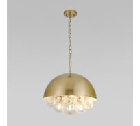 Подвесной светильник Eurosvet со стеклянными плафонами 30177 латунь a069151