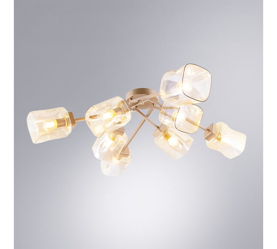 Потолочная люстра ARTE LAMP AMFORA A2318PL-8SG