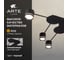 Потолочная люстра ARTE LAMP LEGACY A8024PL-6BK 5