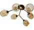 Люстра JUPITER LIGHTING хром+тем корич 6х60W E27 230V, 25 см-60 см-60 MО 85-1187B/6 1