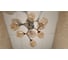 Люстра JUPITER LIGHTING хром+тем корич 6х60W E27 230V, 25 см-60 см-60 MО 85-1187B/6 3