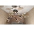 Люстра JUPITER LIGHTING хром+тем корич 6х60W E27 230V, 25 см-60 см-60 MО 85-1187B/6 6