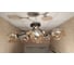 Люстра JUPITER LIGHTING хром+тем корич 6х60W E27 230V, 25 см-60 см-60 MО 85-1187B/6 7