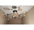Люстра JUPITER LIGHTING хром+тем корич 6х60W E27 230V, 25 см-60 см-60 MО 85-1187B/6 8