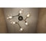 Люстра JUPITER LIGHTING хром+тем корич 6х60W E27 230V, 25 см-60 см-60 MО 85-1187B/6 10
