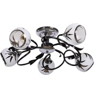 Люстра JUPITER LIGHTING черный хром-5х60W E27 230V, 18-d56 K 0704/5