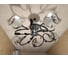 Люстра JUPITER LIGHTING черный хром-5х60W E27 230V, 18-d56 K 0704/5 4