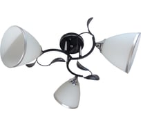 Люстра JUPITER LIGHTING черный+хром-3х60W E27 230V, 24-60-60 N10-2709/3