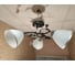 Люстра JUPITER LIGHTING черный+хром-3х60W E27 230V, 24-60-60 N10-2709/3 2