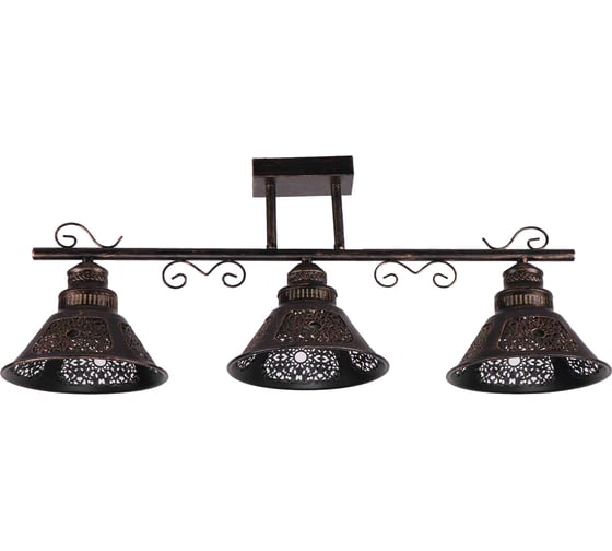 Люстра JUPITER LIGHTING MD61-C813/3 ржа-3х60W E27 230V MD61-C813 1