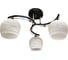 Люстра JUPITER LIGHTING Нити сфера хром, венге-3х60W E27 230V, 50-50-29 N01-15С79/3 1