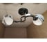 Люстра JUPITER LIGHTING черный-2х60W E27 230V, 18-45-22 A 1956/2 2