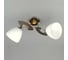 Люстра JUPITER LIGHTING хром, венге-2х60W E27 230V, 28-48-20 N01-1715/2 1