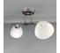 Люстра JUPITER LIGHTING хром, венге-2х60W E27 230V, 28-48-20 N01-1715/2 4