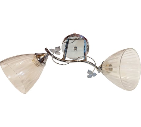 Люстра JUPITER LIGHTING хром-2х60W E27 230V, 25 см-49 см-16 см MО 83-1156/2