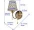 Бра JUPITER LIGHTING золото-1х60W E27 230V, 24-12-19 N 0847/1 20